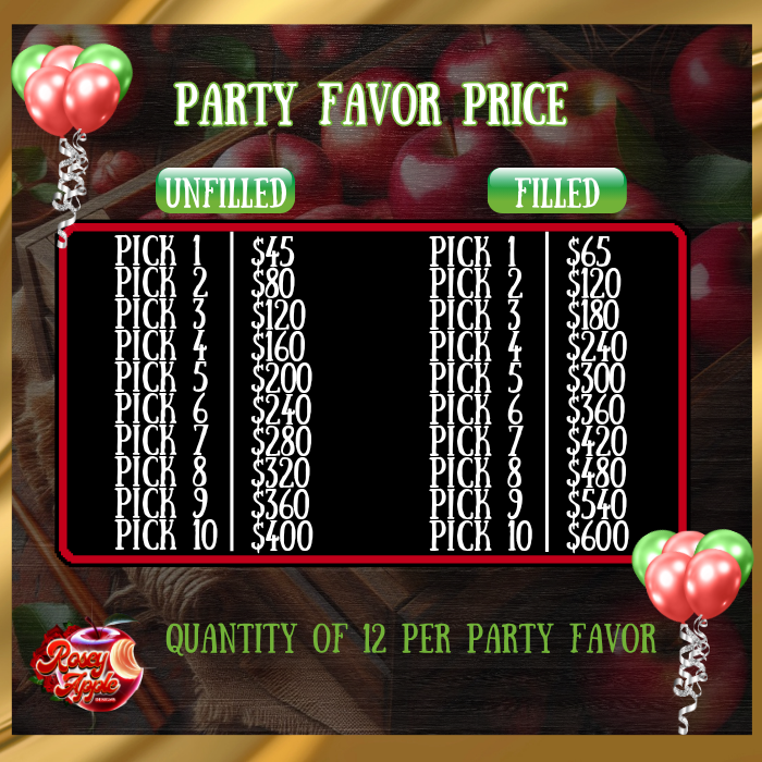 Party Favor Packages