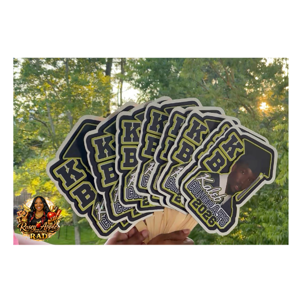 CUSTOM 3D GRADUATION FAN